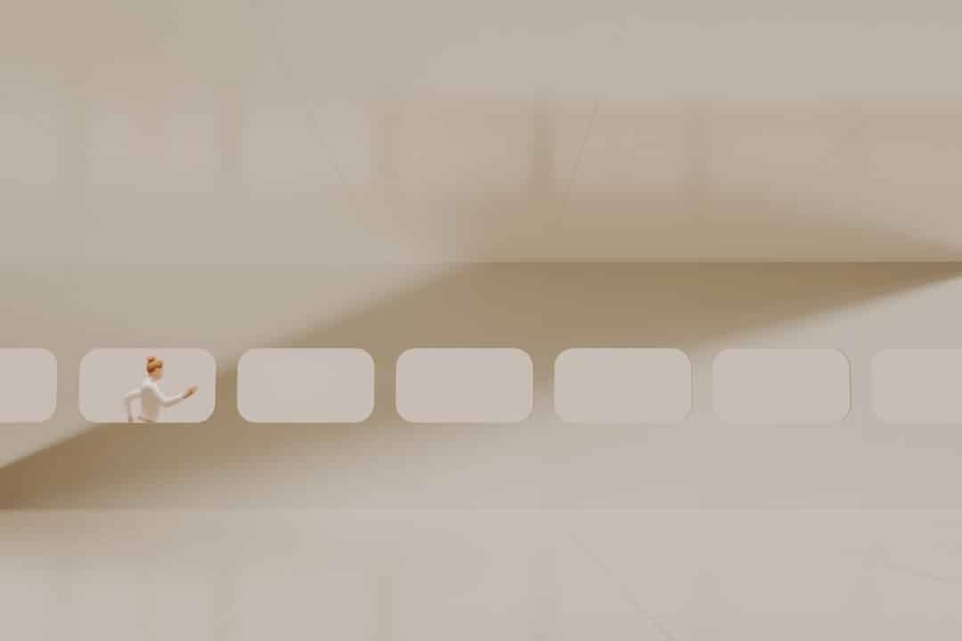 a man in a white suit standing in front of a wall chatbot interface user conversation flow chatbot design storyboard - AI Bud
