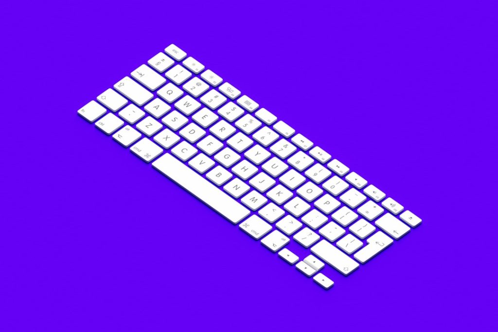 a computer keyboard on a purple background wordpress dashboard troubleshooting plugin update - AI Bud