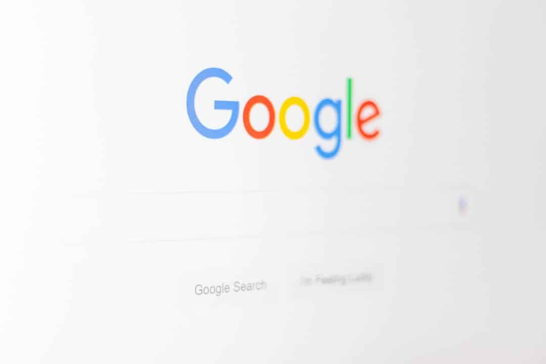 Google logo screengrab google search algorithm keyword analysis - AI Bud