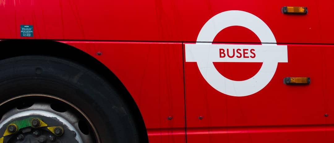 red bus bus ticket booking web app interface mobile booking - AI Bud