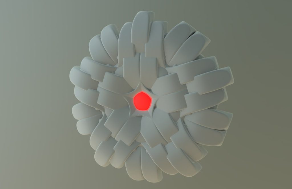 white and red heart shaped decor flutter ui design quantity widget - AI Bud