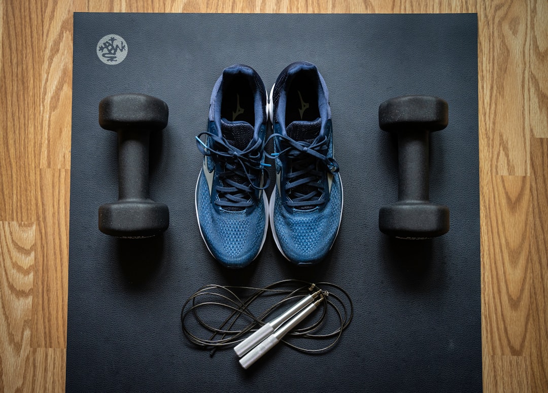 blue and black nike athletic shoes ai education fitness coach app shopping assistant - AI Bud