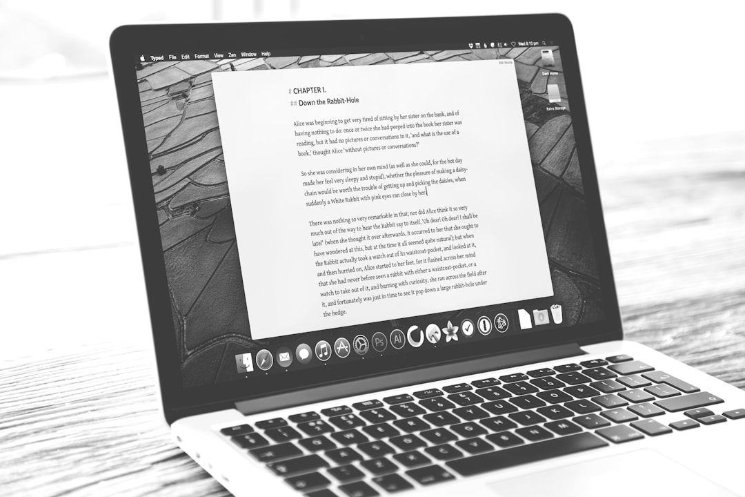 Laptop displays a document possibly a letter theme json wordpress configuration full site editing settings - AI Bud