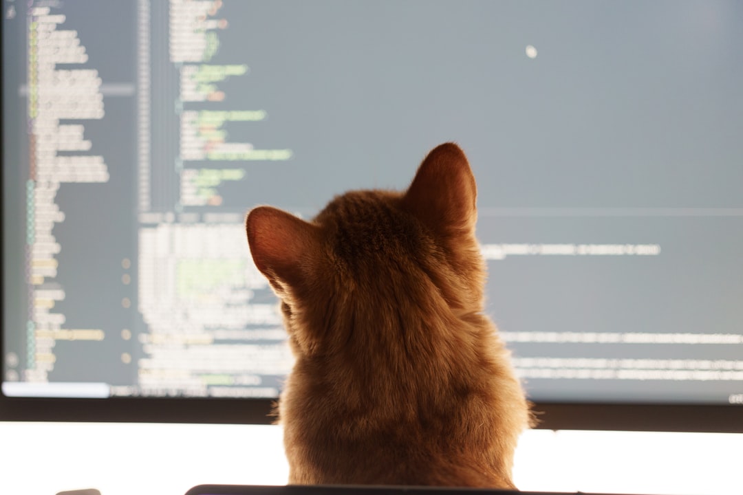 a cat sitting in front of a computer monitor advanced coding testing quality assurance - AI Bud