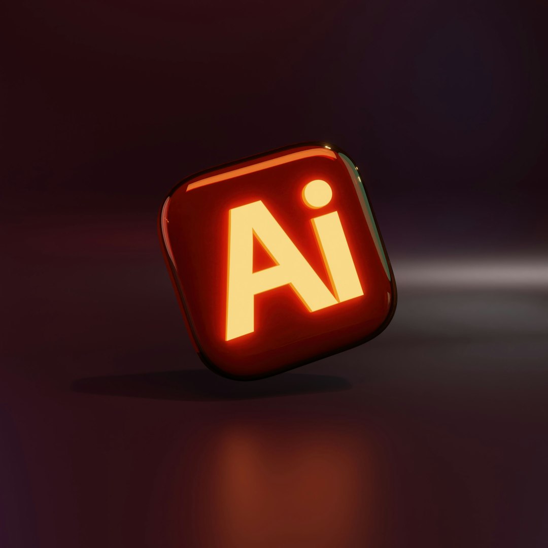 An adobe logo is shown on a dark background vrchatavatardynamic animationtest - AI Bud