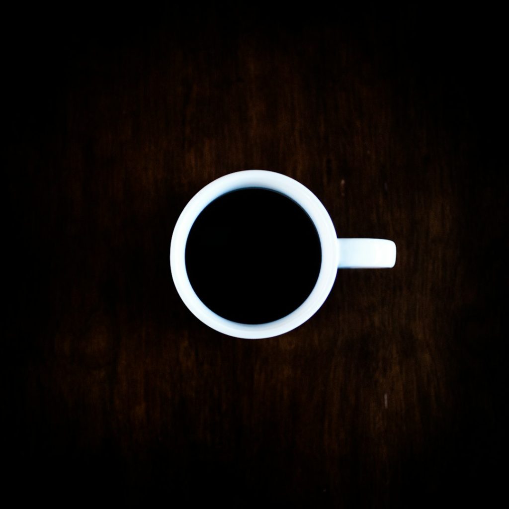 search logo illustration developer code coffee terminal night - AI Bud