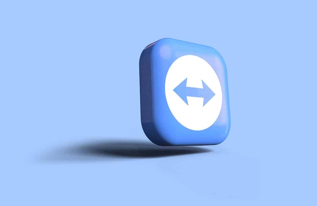 Blue rounded-square icon with a white circle containing left-right arrows, representing swap or exchange action.
